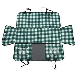 Durable Car Seat Cover for Pet Bright Color Detachable Green